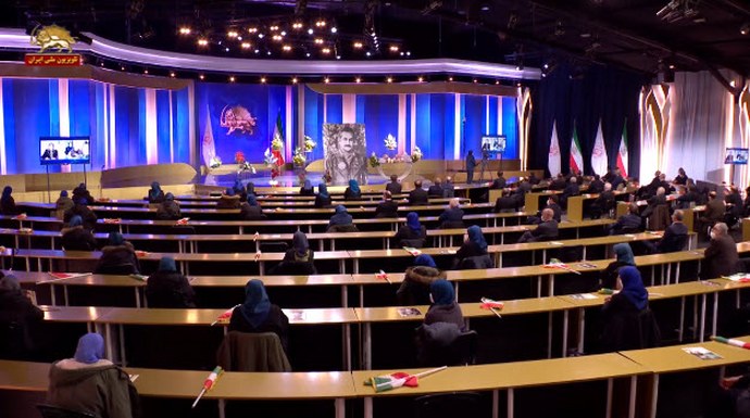 سخنان دکتر منوچهر هزارخانی، مسئول کمیسیون فرهنگ و هنر شورای ملی مقاومت در بزرگداشت سرهنگ قهرمان خلبان بهزاد معزی