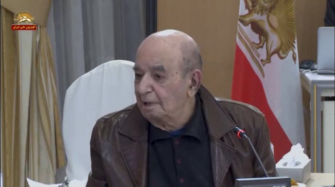 سخنان دکتر منوچهر هزارخانی، مسئول کمیسیون فرهنگ و هنر در یکی از اجلاس های شورای ملی مقاومت
